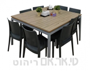 שולחן חדר אוכל דגם צבר פלטה מרחפת