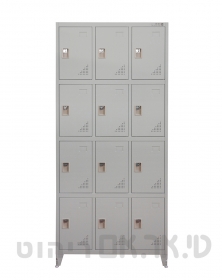 ארון מתכת לוקר 12 תאים + נעילה
