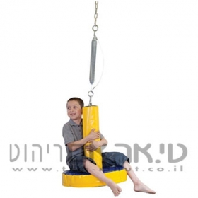 נדנדת קפיץ מרופדת 