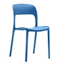 כסא אירוח מעוצב דגם מלודי בצבע תכלת