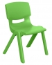 כסא תלמיד פלסטיק ירוק
