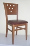 כיסא עץ יהלום