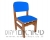 כסא לגן ילדים דגם הדר בצבע כחול
