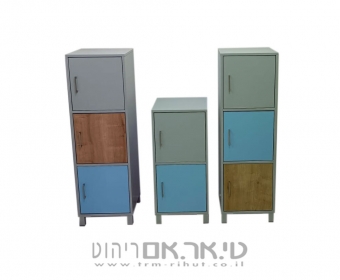 ארון לוקרים מעץ