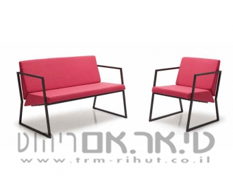 סט ישיבה דגם וואו אדום