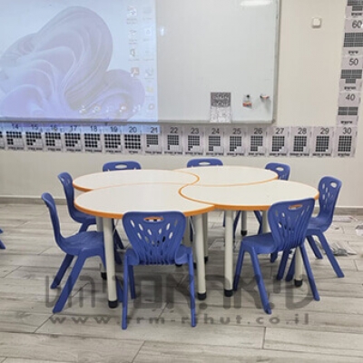 שולחן בית ספר, שולחן מודולרי, שולחן דגם סהר