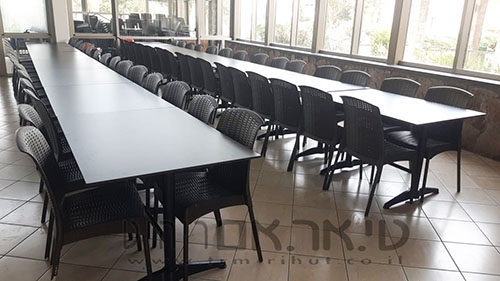 שולחנות מלבניים לחדר אוכל