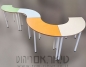 שולחן רבע עיגול לבתי ספר
