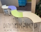 שולחנות מודולריים בצורת נחש