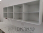 כוורות תליה לאחסון מעל שולחנות עבודה