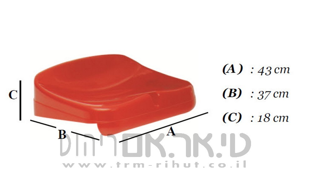 מפרט טכני מושב איצטדיון ספורטיבו
